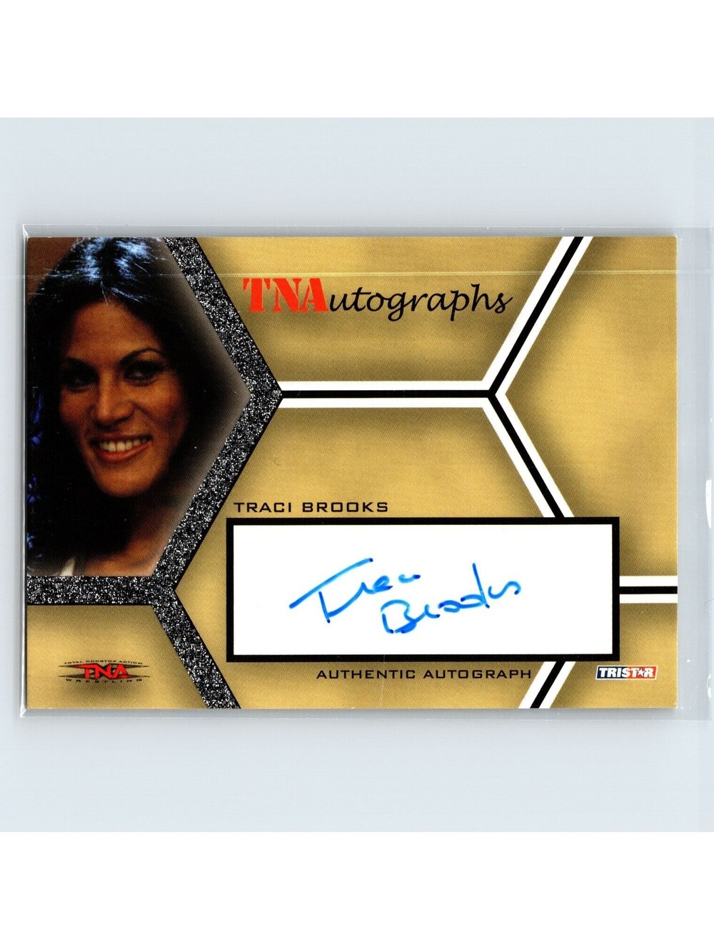 2008 TRISTAR TNA Impact Traci Brooks #A-TB TNA Autographs